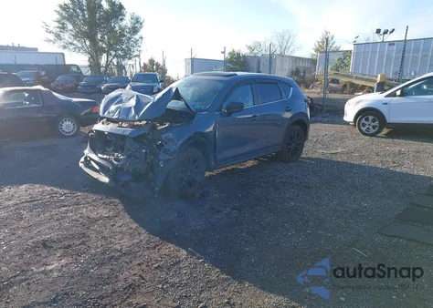 2021 Mazda Cx-5 Carbon Edition из США, поврежденный, VIN JM3KFBCM8M0315773
